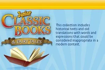 Junior Classic Books & Fairytales (USA) screen shot title